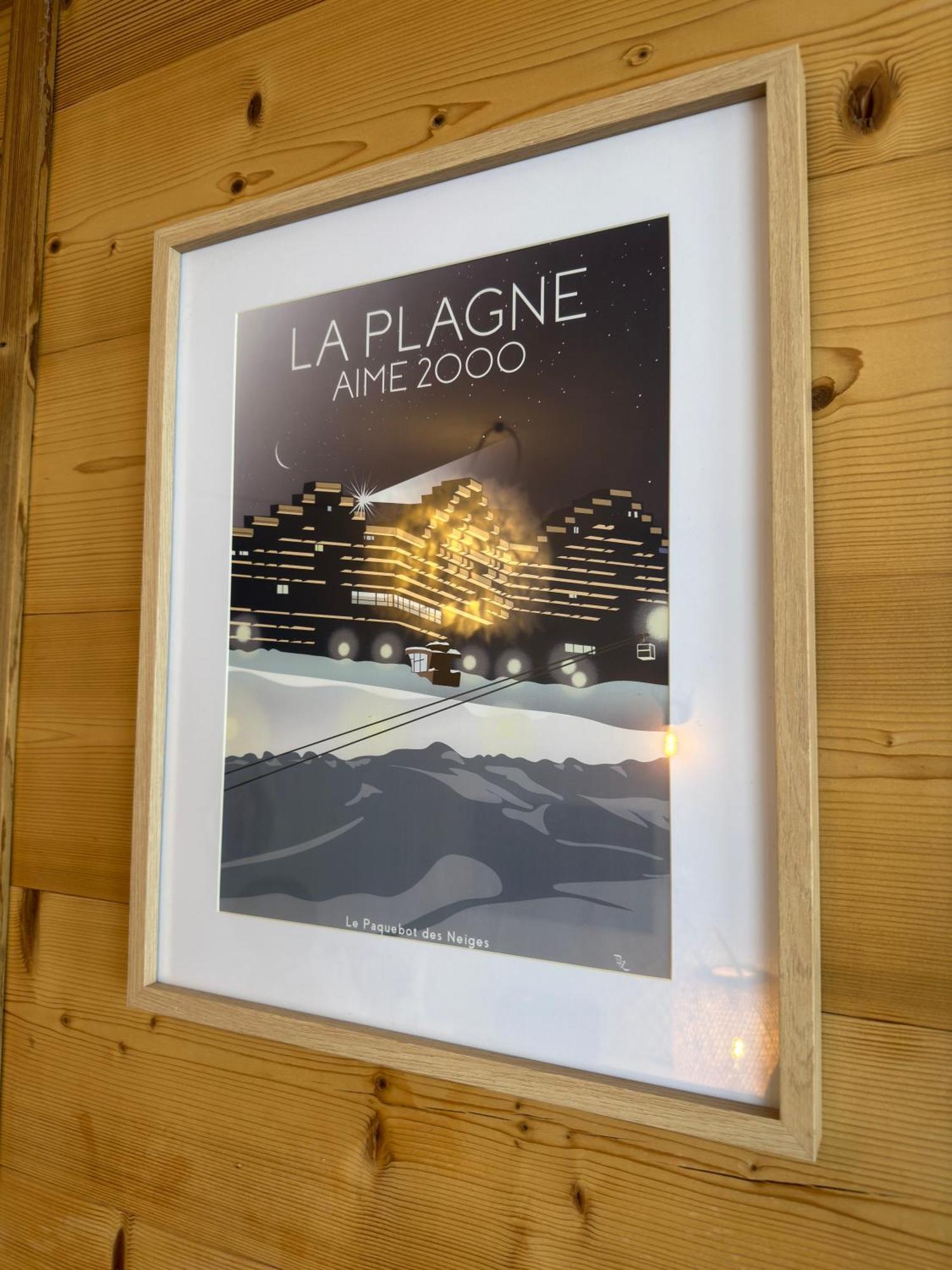 Paquebot Des Neiges - Appartement 4 Personnes - Vue Mont Blanc La Plagne Bagian luar foto