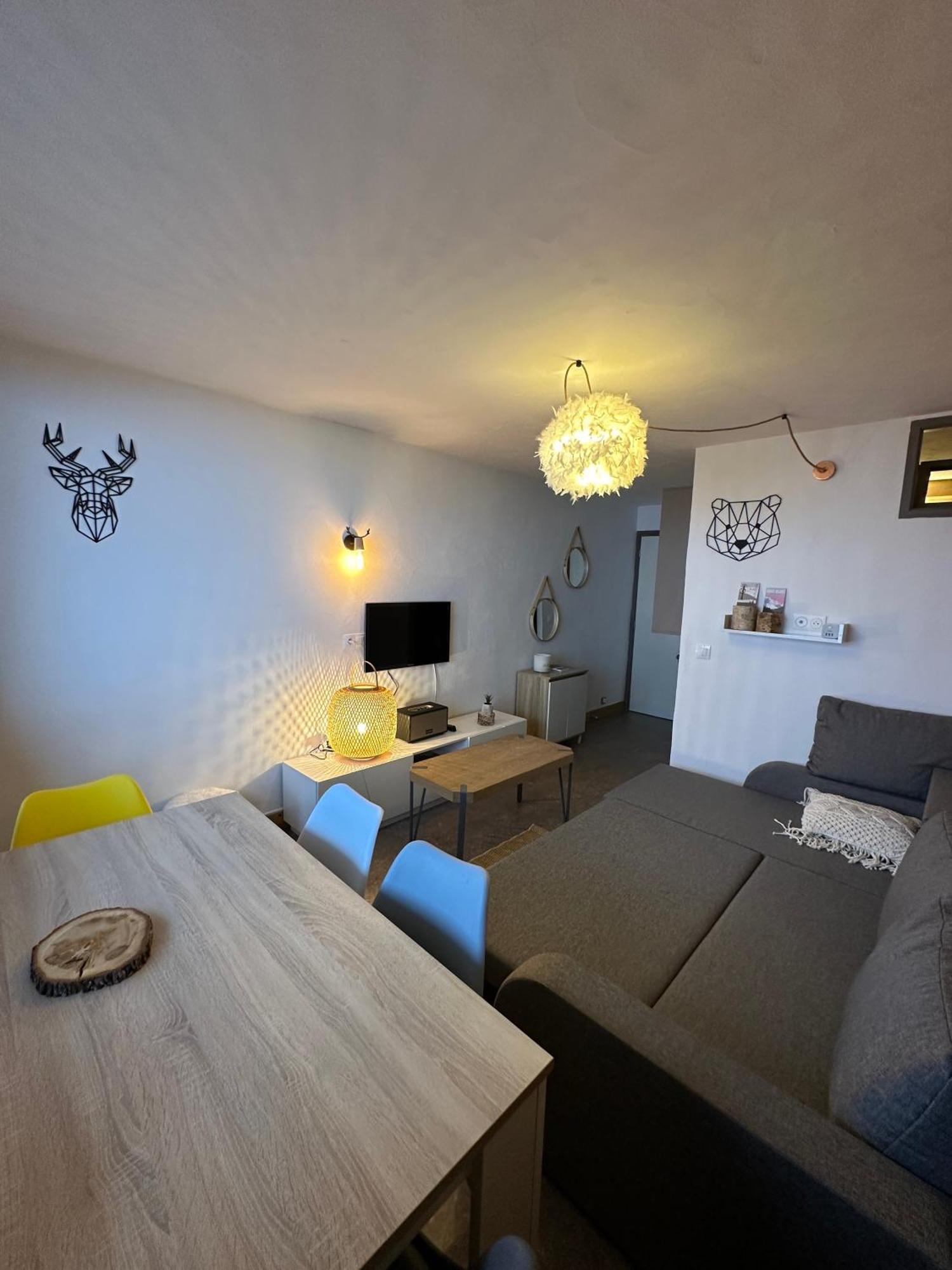 Paquebot Des Neiges - Appartement 4 Personnes - Vue Mont Blanc La Plagne Bagian luar foto