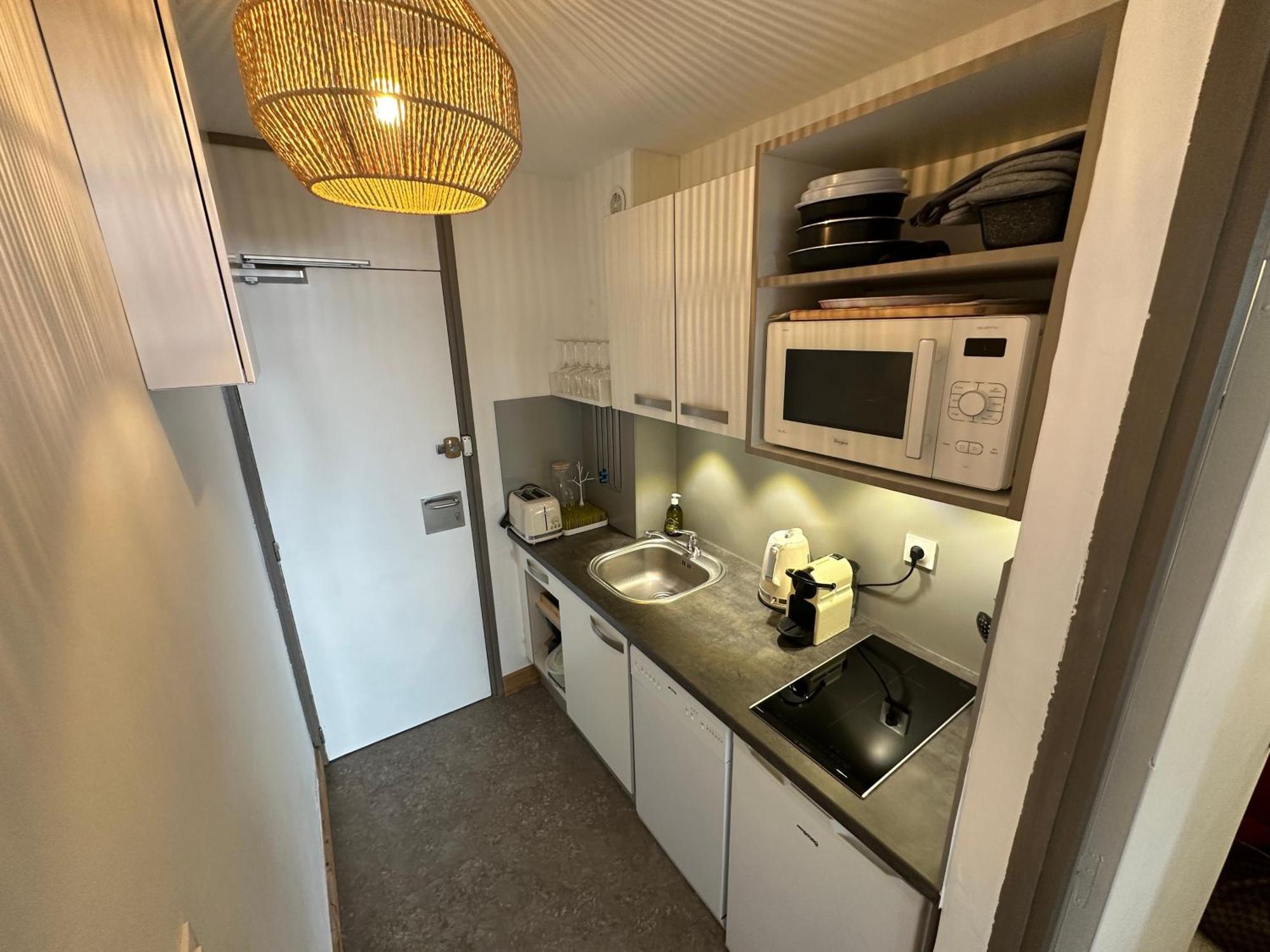 Paquebot Des Neiges - Appartement 4 Personnes - Vue Mont Blanc La Plagne Bagian luar foto