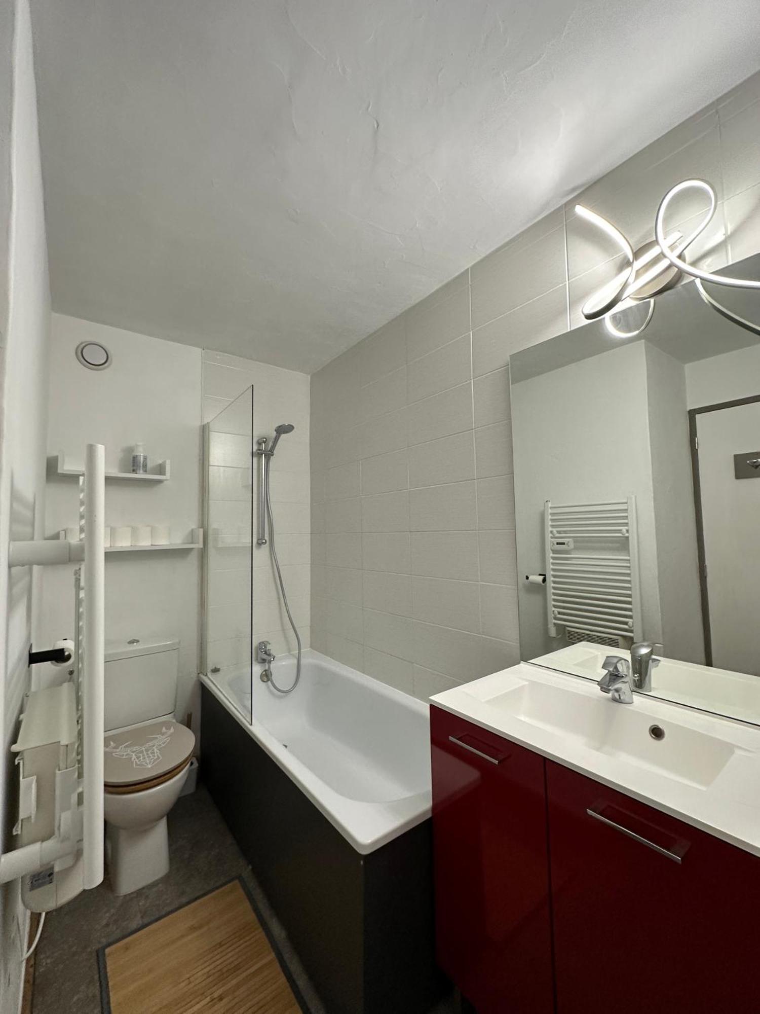 Paquebot Des Neiges - Appartement 4 Personnes - Vue Mont Blanc La Plagne Bagian luar foto